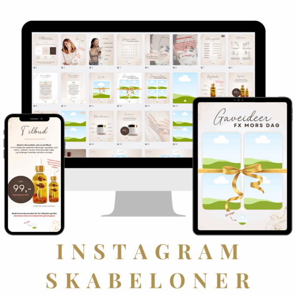 Instagram skabeloner
